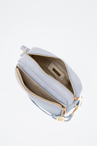 Sac bandoulière en cuir Tabita - Bleu clair