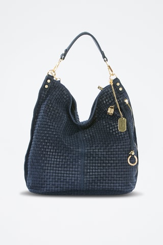 Cabas en cuir Spring Summer 2026 - Bleu