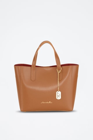 Sac à main en cuir Spring Summer 2026 - Marron