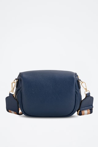 Sac bandoulière en cuir Spring Summer 2026 - Bleu marine