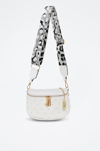 Sac bandoulière en cuir Spring Summer 2026 - Blanc