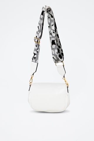 Sac bandoulière en cuir Spring Summer 2026 - Blanc
