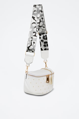 Sac bandoulière en cuir Spring Summer 2026 - Blanc