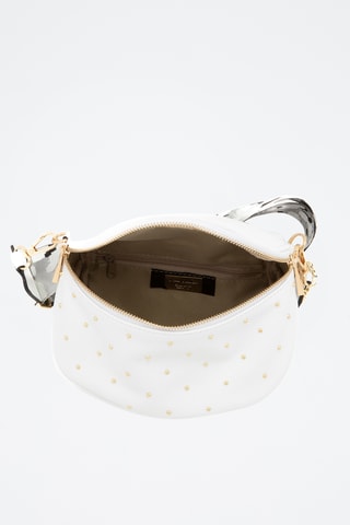 Sac bandoulière en cuir Spring Summer 2026 - Blanc