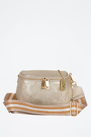 Sac bandoulière en cuir Spring Summer 2026 - Argenté