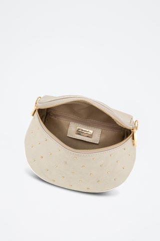 Sac bandoulière en cuir Spring Summer 2026 - Argenté