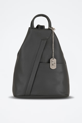 Sac à dos en cuir Spring Summer 2026 - Gris