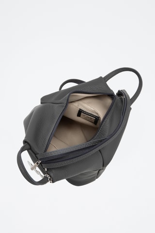 Sac à dos en cuir Spring Summer 2026 - Gris