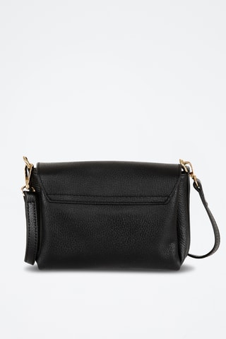 Sac bandoulière en cuir Spring Summer 2026 - Noir