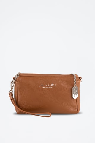 Pochette en cuir Spring Summer 2026 - Marron