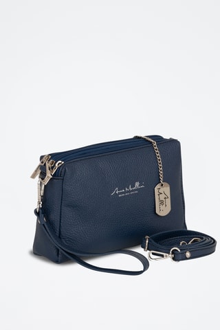 Pochette en cuir Spring Summer 2026 - Bleu marine