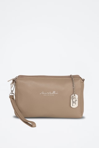 Pochette en cuir Spring Summer 2026 - Taupe