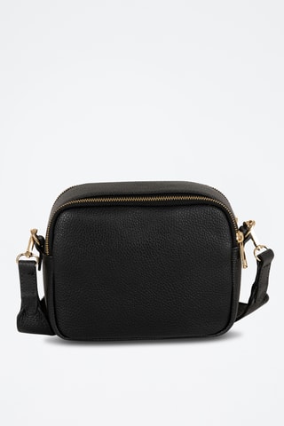 Sac bandoulière en cuir Spring Summer 2026 - Noir