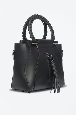 Sac à main en cuir Garlate - Noir