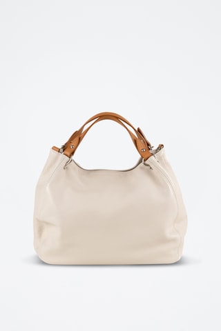 Sac à main en cuir Spring Summer 2026 - Beige