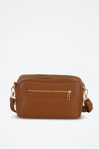 Sac bandoulière en cuir Spring Summer 2026 - Marron