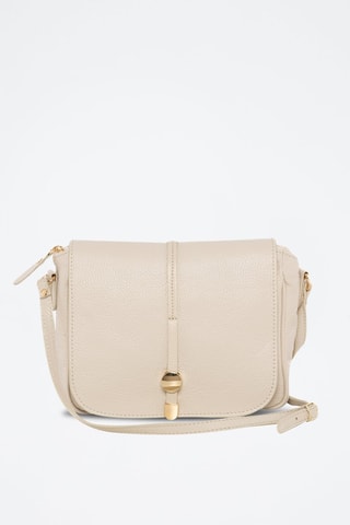 Sac bandoulière en cuir Monte Avella - Beige - Anna Morellini - Beige