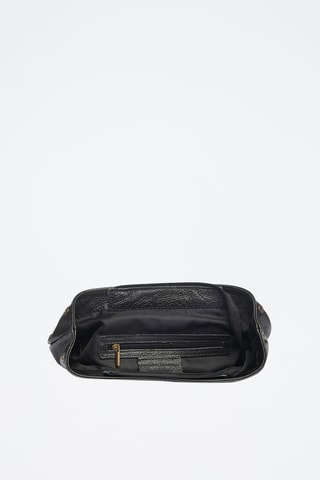 Sac à dos en cuir Montichiari - Noir