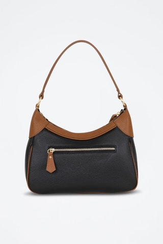 Sac porté épaule en cuir Sabbatina - Noir