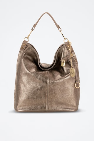 Cabas en cuir Spring Summer 2026 - Gris