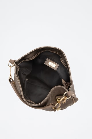 Cabas en cuir Spring Summer 2026 - Gris
