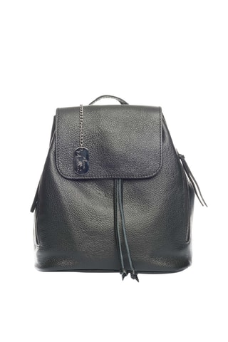 Sac à dos en cuir Spring Summer 2026 - Noir