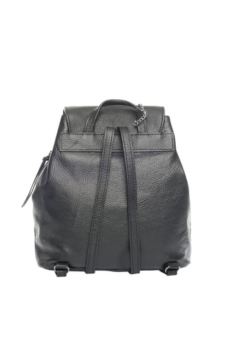 Sac à dos en cuir Spring Summer 2026 - Noir