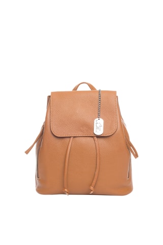 Sac à dos en cuir Spring Summer 2026 - Marron