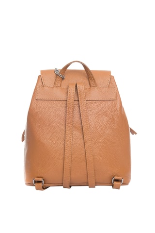 Sac à dos en cuir Spring Summer 2026 - Marron