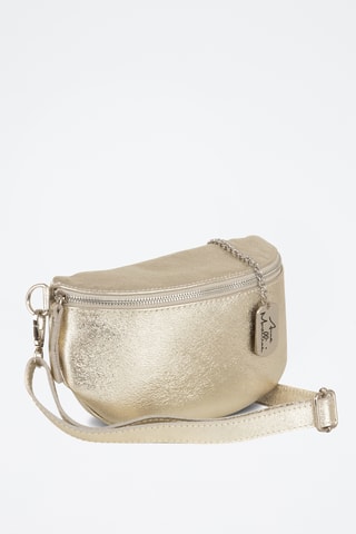 Sac banane en cuir Berenice - Argenté