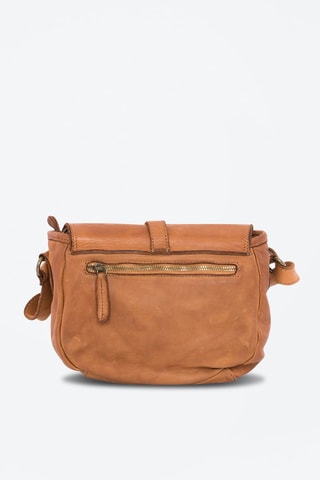 Sac bandoulière en cuir Luigia - Marron