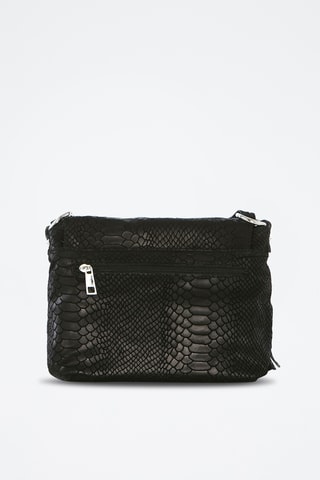 Sac bandoulière en cuir Spring Summer 2026 - Noir