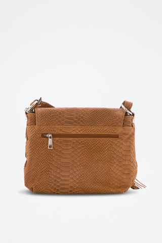 Sac bandoulière en cuir Spring Summer 2026 - Marron