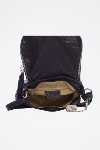 Sac bandoulière en cuir Spring Summer 2026 - Bleu marine