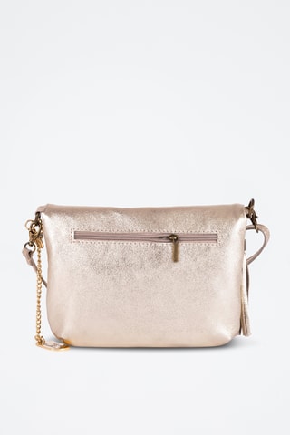 Sac bandoulière en cuir Spring Summer 2026 - Argenté