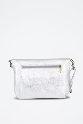 Sac bandoulière en cuir Spring Summer 2026 - Argenté