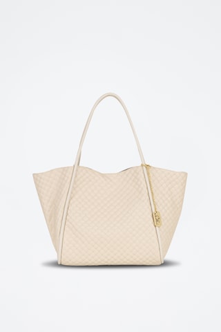 Cabas en cuir Magliana - Beige