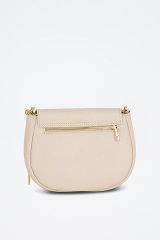 Sac bandoulière en cuir Iseppa - Beige