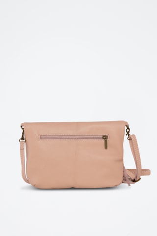 Sac bandoulière en cuir Alice - Rose
