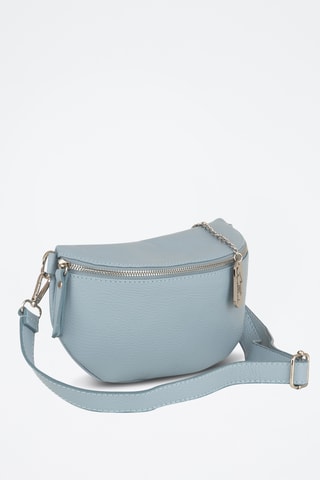 Sac banane en cuir Berenice - Bleu