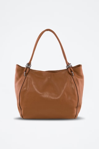 Sac porté épaule en cuir Merula - Marron