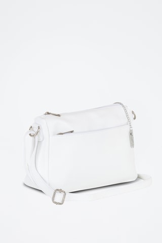 Sac bandoulière en cuir Orlanda - Anna Morellini - Blanc