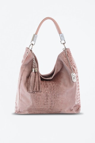 Cabas en cuir Allessandra - Rose