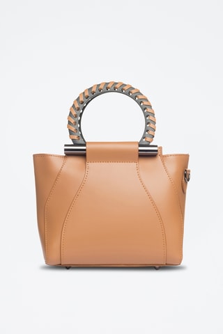 Sac à main en cuir Garlate - Marron
