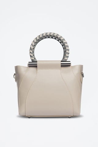 Sac à main en cuir Garlate - Taupe