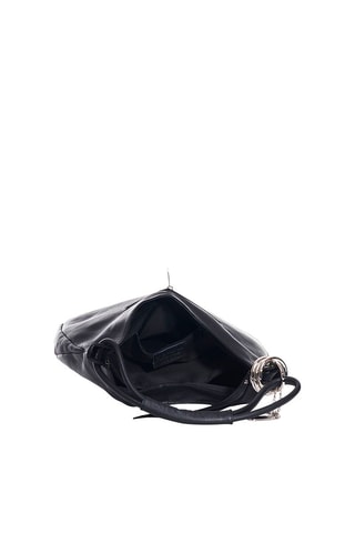 Sac porté épaule en cuir Alba - Noir