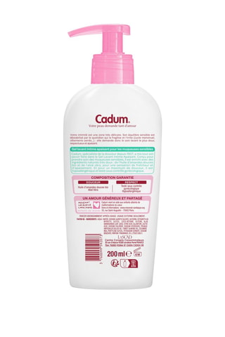 Gel lavant intime Cadum - 200 ml