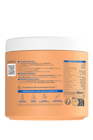 Crème anti-dessèchement Mixa - Peaux sèches - 400 ml