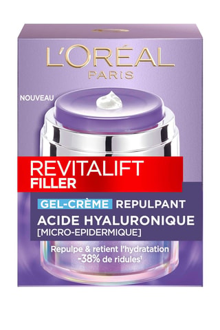 Gel-crème repulpant à l'acide hyaluronique Revitalift Filler - Tout type de peau - 50 ml