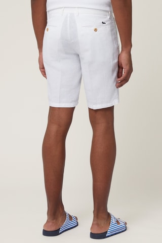 Bermudas em linho - Branco